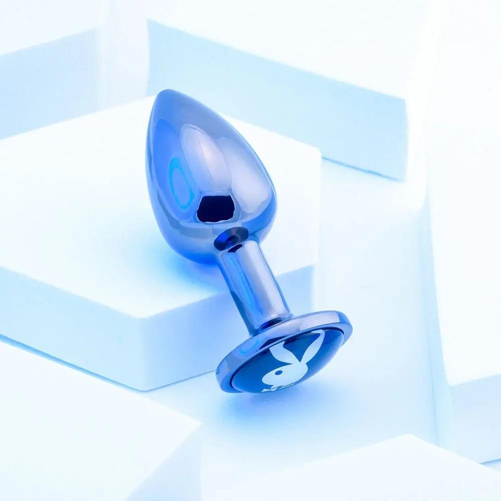 Playboy Pleasure TUX - Small - Metal 7.4 cm Small Butt Plug Playboy Pleasure Discreet Intimate Essentials.