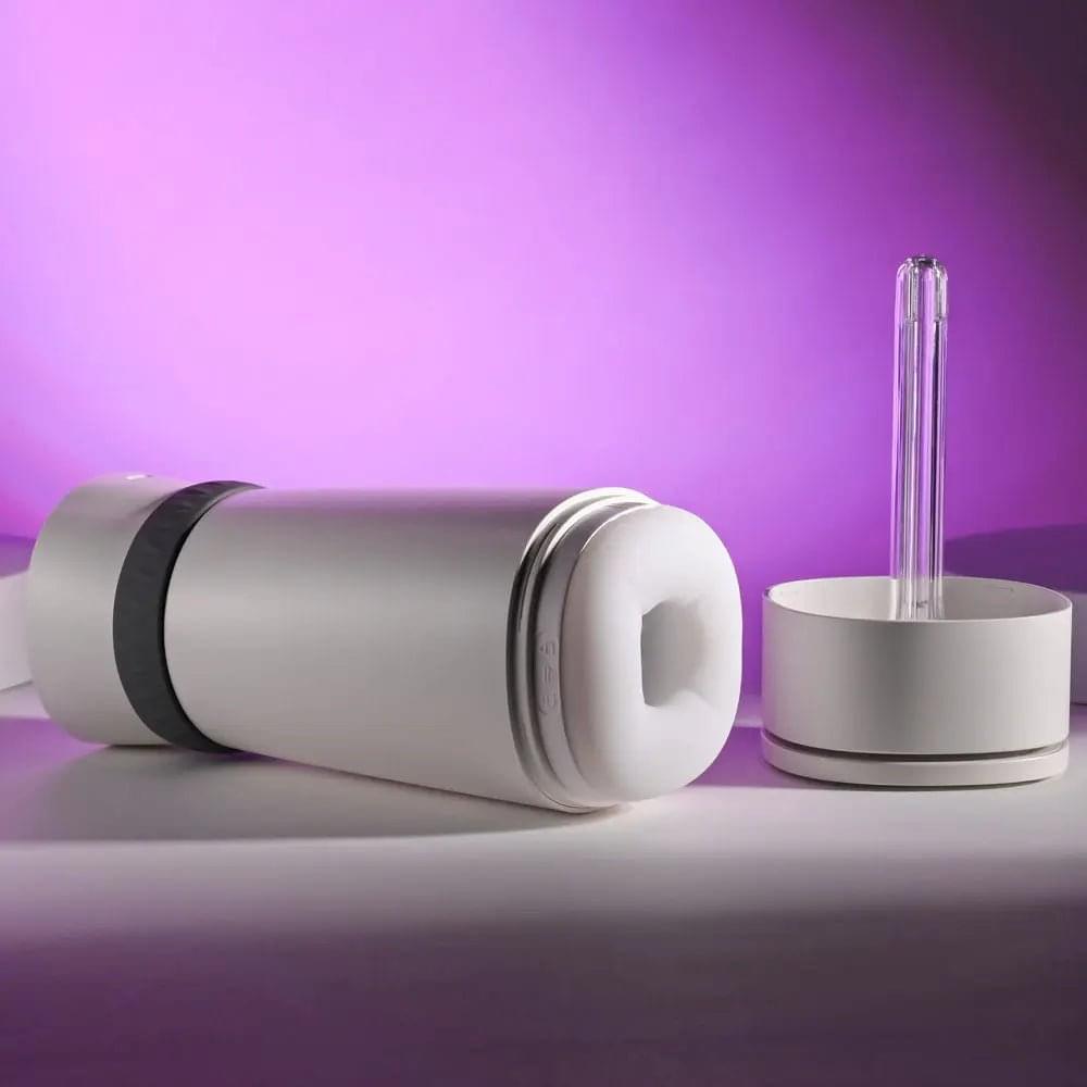 Playboy Pleasure TWIST & STROKE -  USB Rechargeable Heating Stroker with UV Cleaning Playboy Pleasure Discreet Intimate Essentials.
