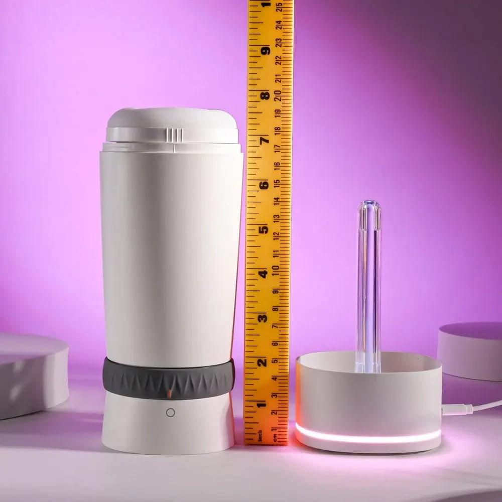 Playboy Pleasure TWIST & STROKE -  USB Rechargeable Heating Stroker with UV Cleaning Playboy Pleasure Discreet Intimate Essentials.