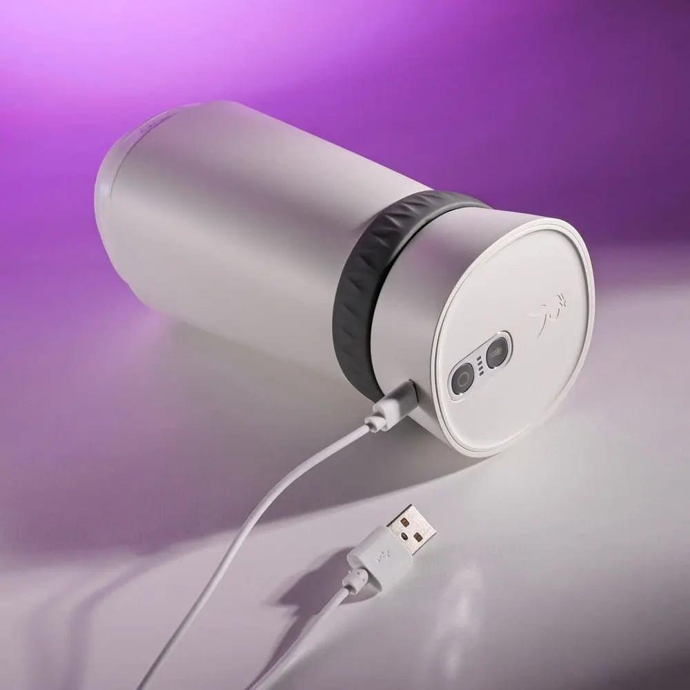 Playboy Pleasure TWIST & STROKE -  USB Rechargeable Heating Stroker with UV Cleaning Playboy Pleasure Discreet Intimate Essentials.