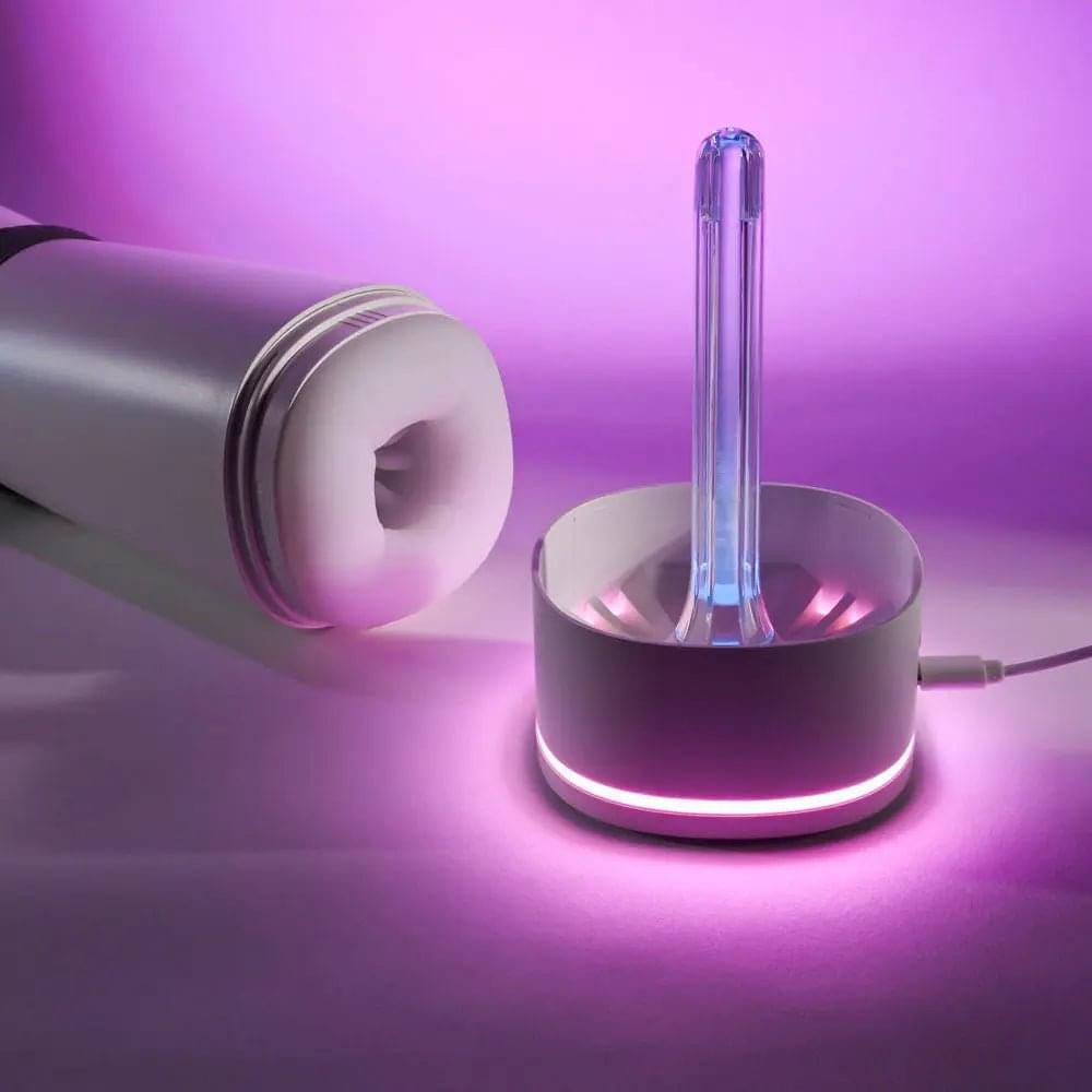 Playboy Pleasure TWIST & STROKE -  USB Rechargeable Heating Stroker with UV Cleaning Playboy Pleasure Discreet Intimate Essentials.