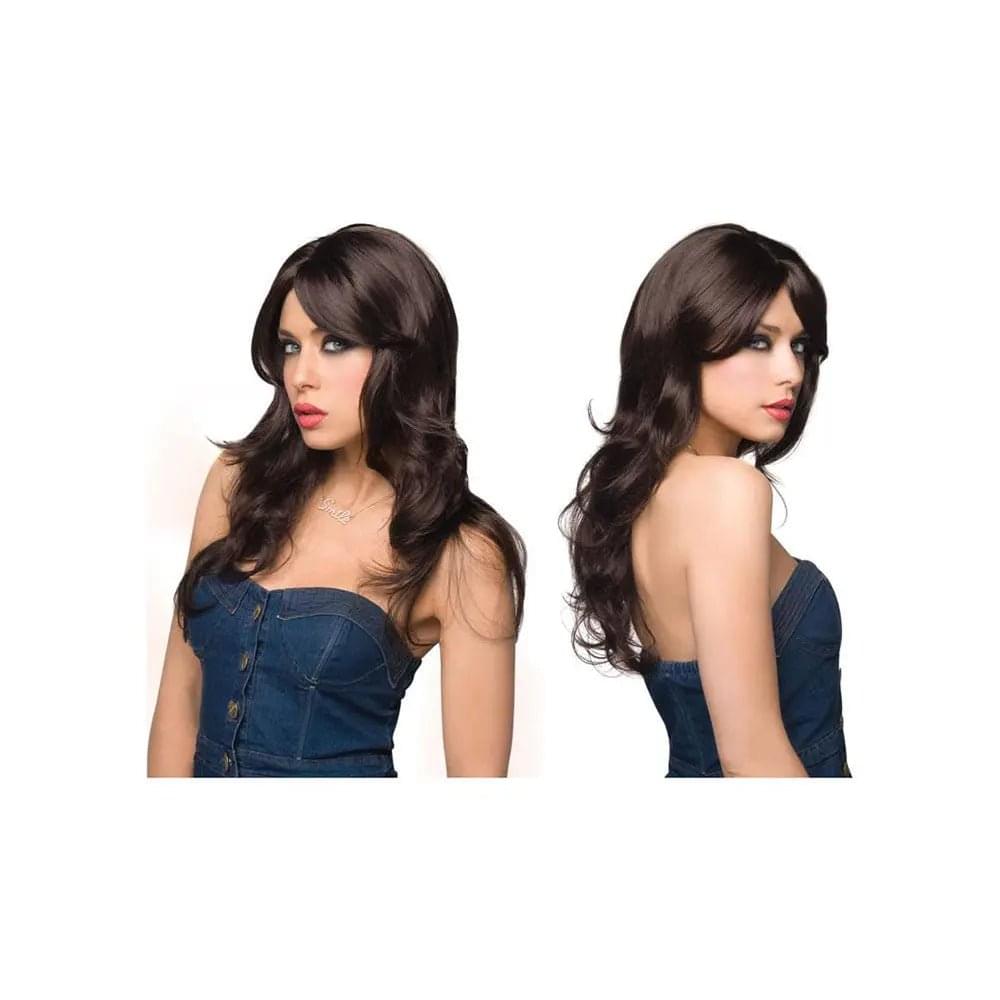 PLEASURE WIGS Jessie -  - Brunette Wig Xgen Products Discreet Intimate Essentials.