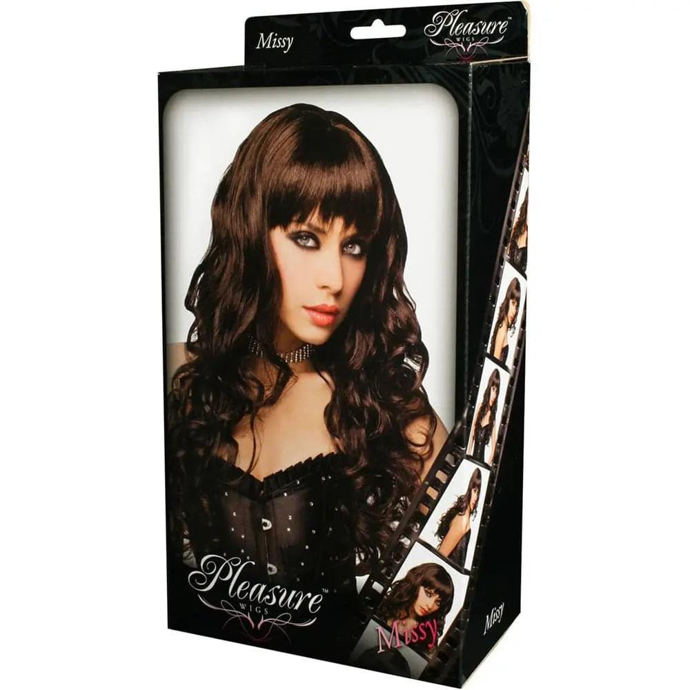 PLEASURE WIGS Missy -  - Brunette Wig Xgen Products Discreet Intimate Essentials.