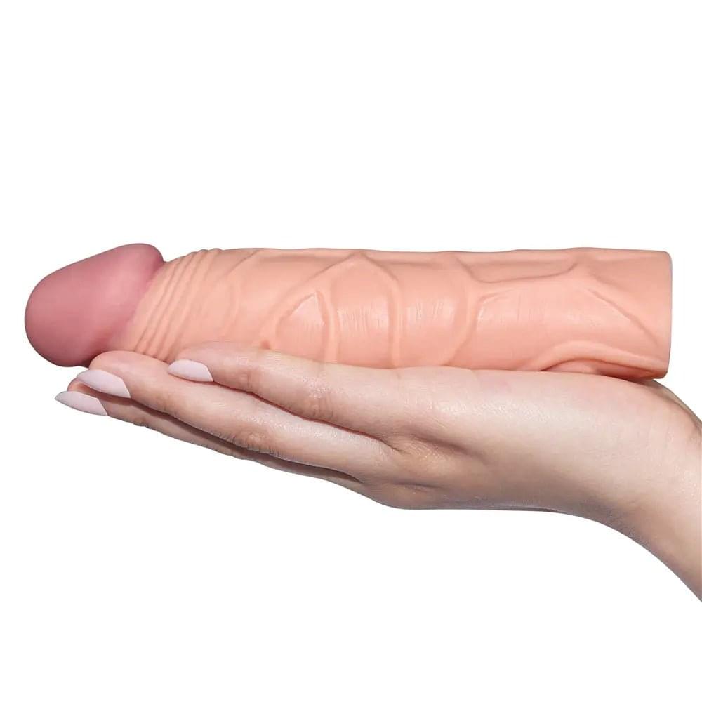 Pleasure X-Tender 1'' Sleeve -  2.5 cm (1'') Penis Extension Sleeve Lovetoy Discreet Intimate Essentials.