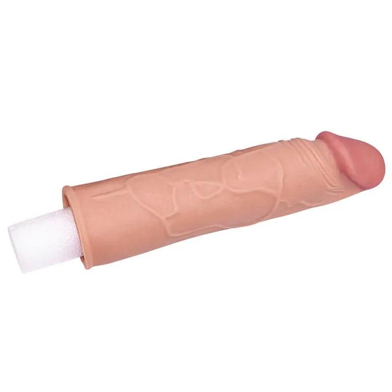 Pleasure X-Tender 1'' Sleeve -  2.54 cm (1'') Penis Extension Sleeve Lovetoy Discreet Intimate Essentials.