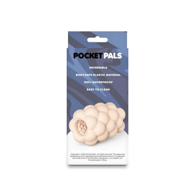 Pocket Pals Bubbles -  -  Mini Stroker NS Novelties Discreet Intimate Essentials.