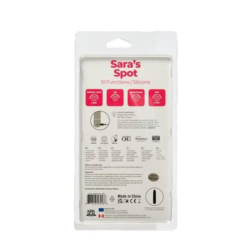 Power Bullet Sara’s Spot Vibrator Pink PowerBullet Discreet Intimate Essentials.
