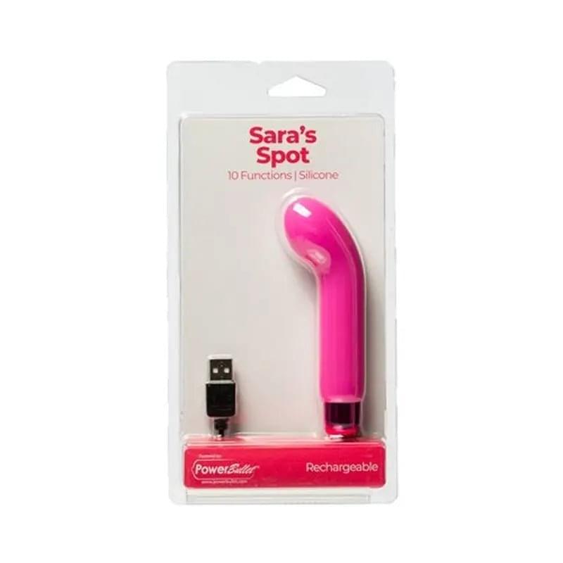 Power Bullet Sara’s Spot Vibrator Pink PowerBullet Discreet Intimate Essentials.