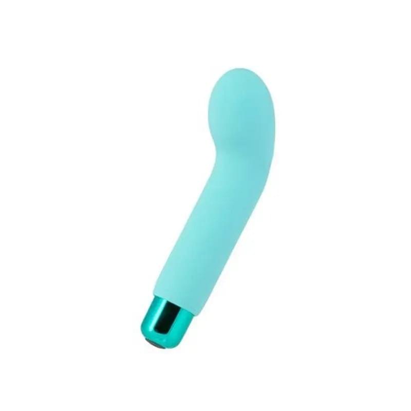 Power Bullet Sara’s Spot Vibrator Teal PowerBullet Discreet Intimate Essentials.