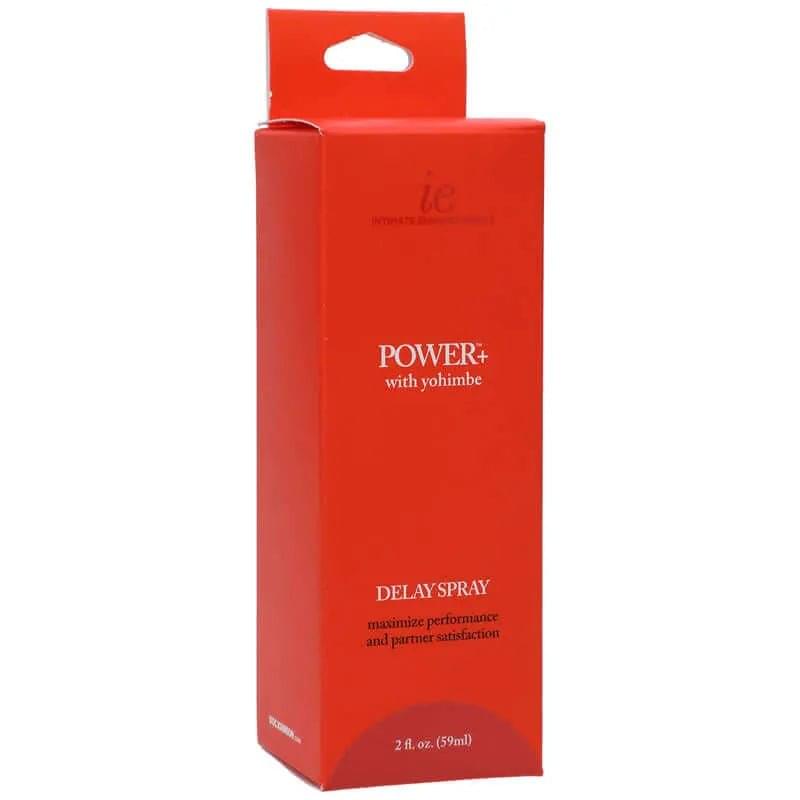 Power + - Delay Spray for Men - 59 ml Bottle Doc Johnson Discreet Intimate Essentials.