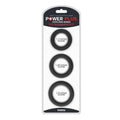 Power Plus Soft Silicone Snug Ring -  Cock Rings - Set of 3 Sizes Lovetoy Discreet Intimate Essentials.