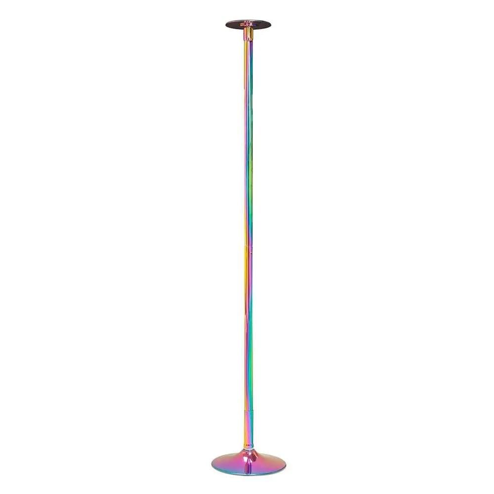 Power Pole Pro - Rainbow - Rainbow Chrome Dance Pole Kit XGEN Products Discreet Intimate Essentials.