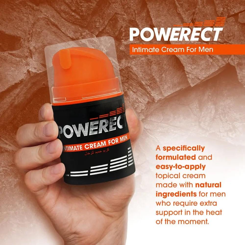 Powerect Intimate Cream - Enhancer Cream for Men - 48 ml Tube Creative Conceptions Discreet Intimate Essentials.