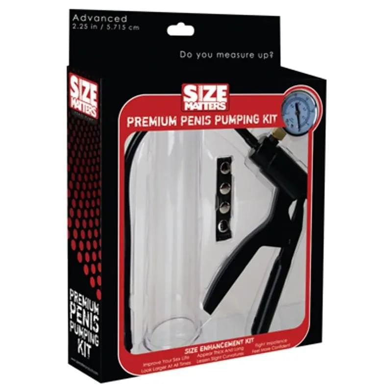 Premium Penis Pumping Kit (Intermediate Size) Size Matters Discreet Intimate Essentials.