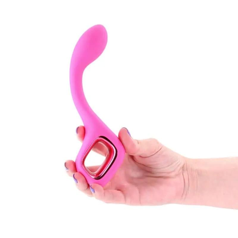 Pretty in  Lace -  -  18.7 cm USB Rechargeable Vibrator NS Novelties Discreet Intimate Essentials.