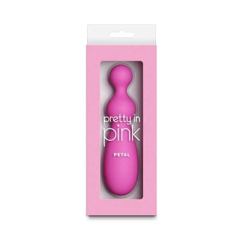 Pretty in  Petal -  -  15.5 cm USB Rechargeable Vibrator NS Novelties Discreet Intimate Essentials.