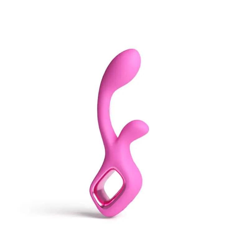 Pretty in  Velvet -  -  18.7 cm USB Rechargeable Rabbit Vibrator NS Novelties Discreet Intimate Essentials.