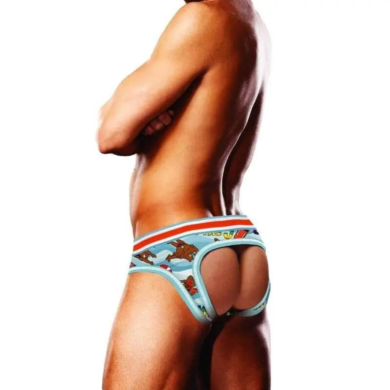 Prowler Gaywatch Bears Open Back Brief Prowler Discreet Intimate Essentials.