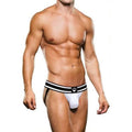 Prowler Jock White/Black Prowler Discreet Intimate Essentials.