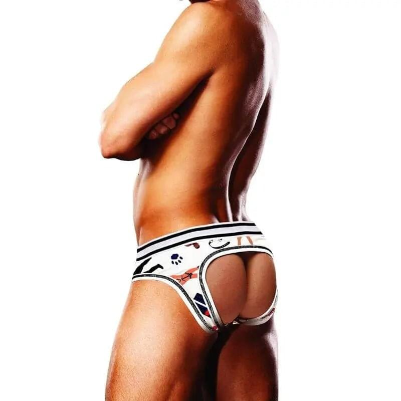 Prowler Leather Pride Open Brief Prowler Discreet Intimate Essentials.