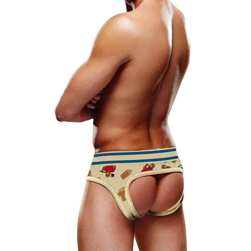 Prowler Lumberbear Open Back Brief Prowler Discreet Intimate Essentials.
