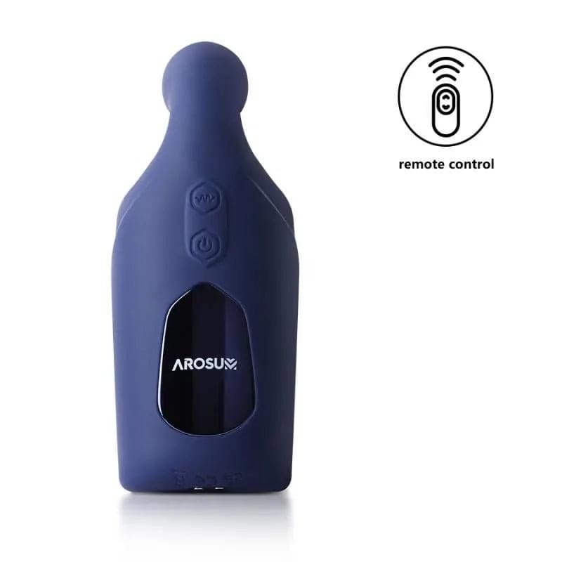 PulsateX Rechargeable Male Shaft and Glans Stimulator Arosum Discreet Intimate Essentials.