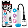 Pump Worx Cock Trainer Pump System - Clear Penis Pump with 3 Sleeves Pipedream Discreet Intimate Essentials.
