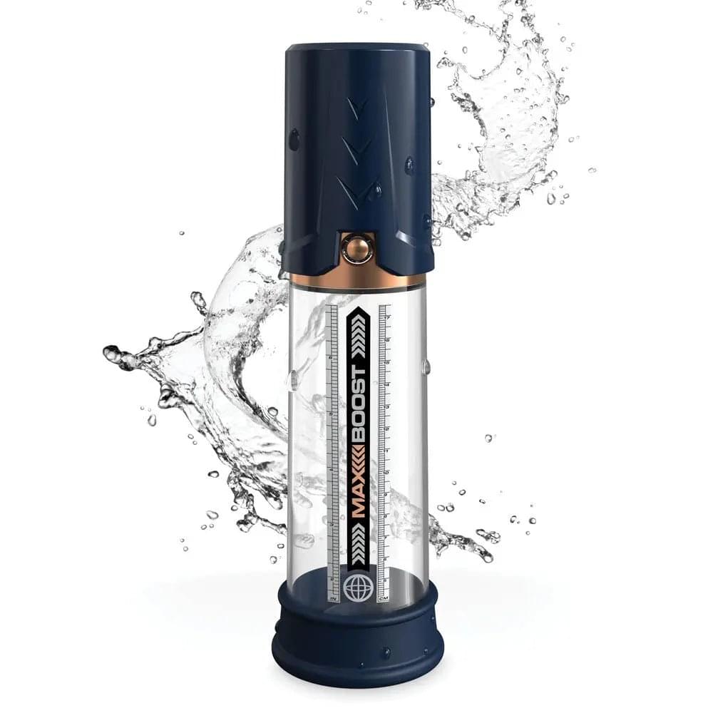 Pump Worx Max Boost -  -  Penis Pump Pipedream Discreet Intimate Essentials.