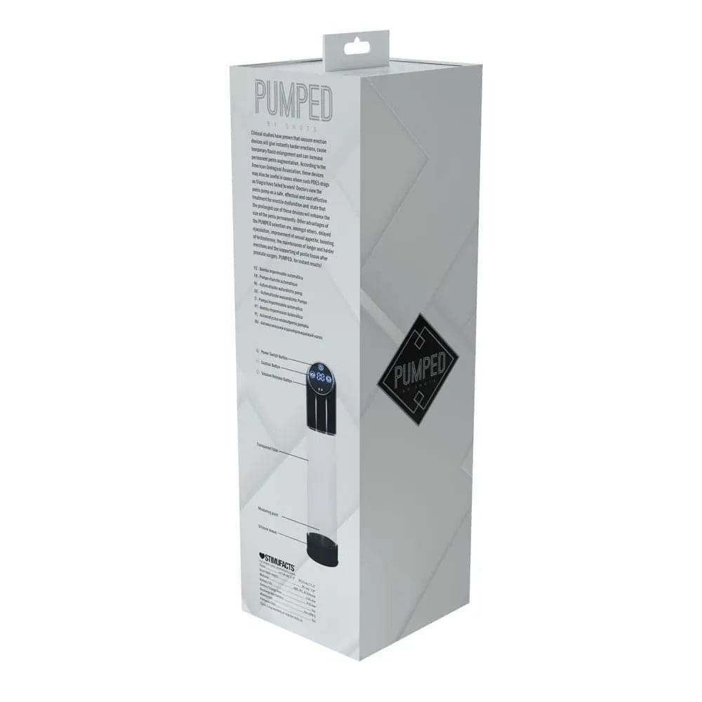 PUMPED Automatic Waterproof Pump -  - /Clear USB Rechargeable Automatic Penis Pump Shots Toys Discreet Intimate Essentials.
