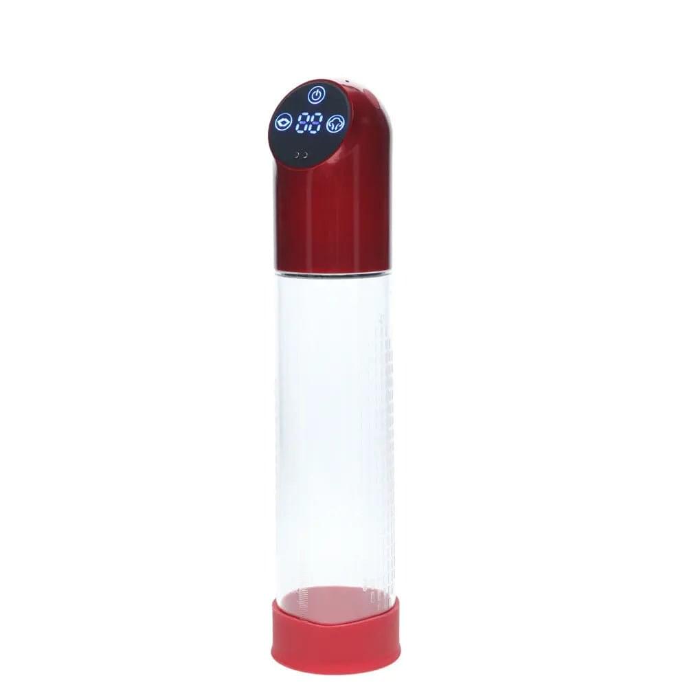 PUMPED Automatic Waterproof Pump - Metal  - /Clear USB Rechargeable Automatic Penis Pump Shots Toys Discreet Intimate Essentials.