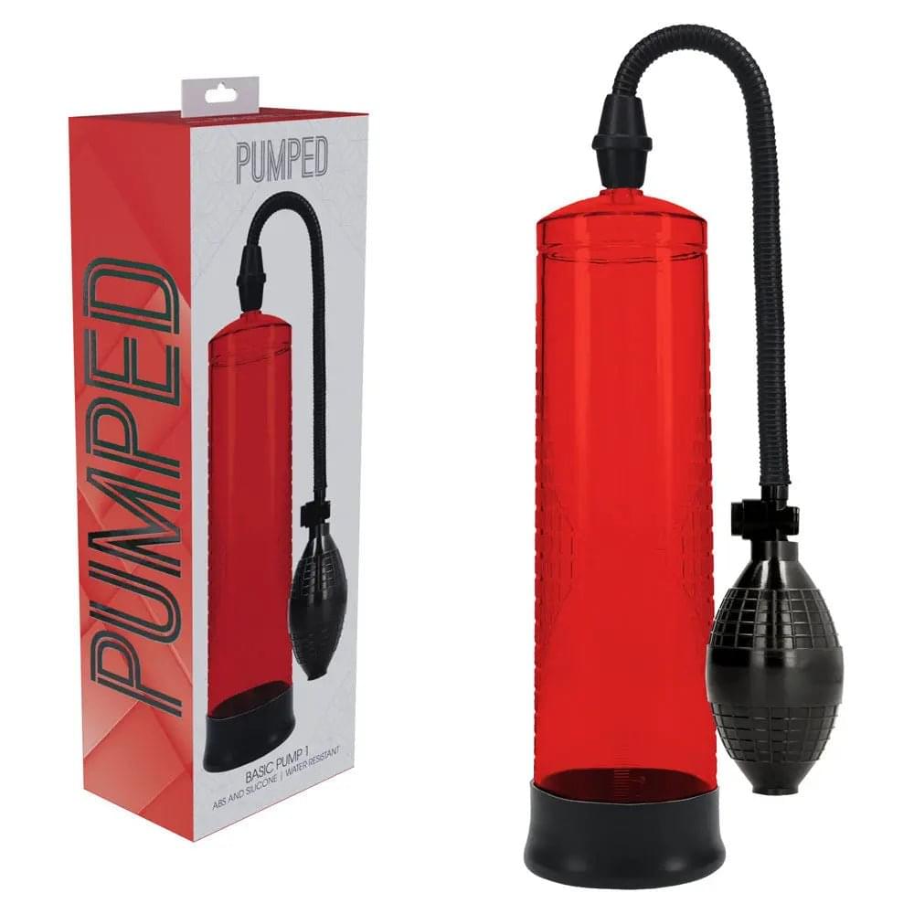 PUMPED Basic Pump 1 -  -  Penis Pump Shots Toys Discreet Intimate Essentials.