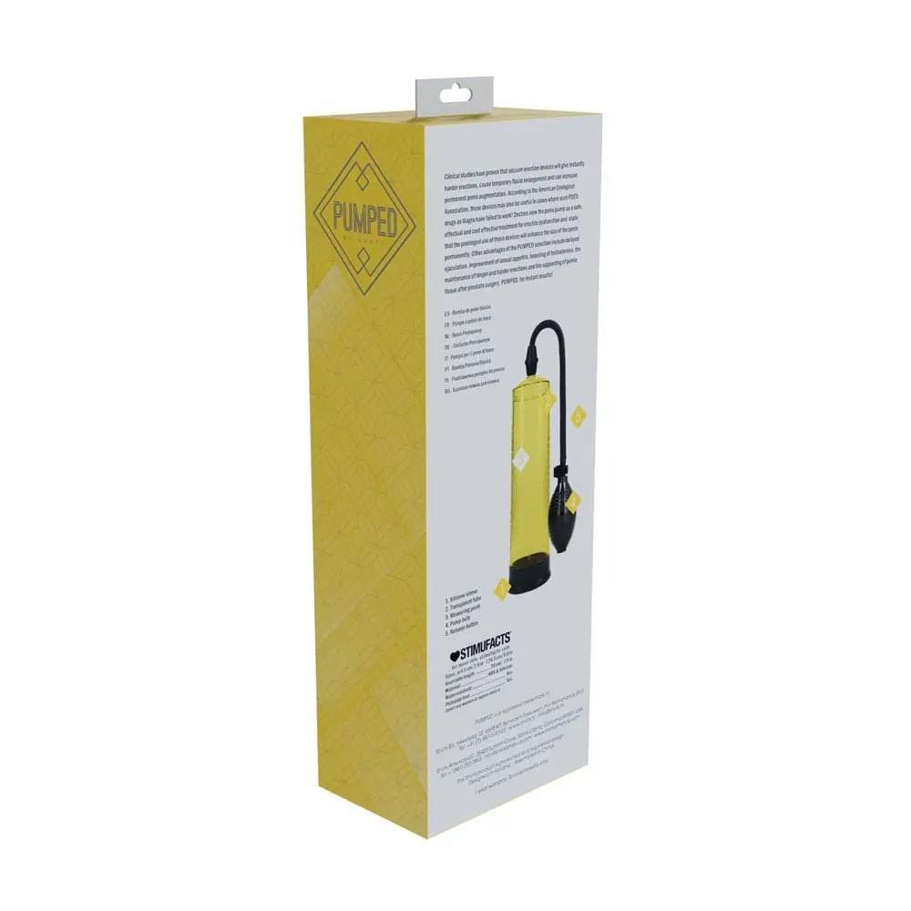 PUMPED Basic Pump 1 -  -  Penis Pump Shots Toys Discreet Intimate Essentials.