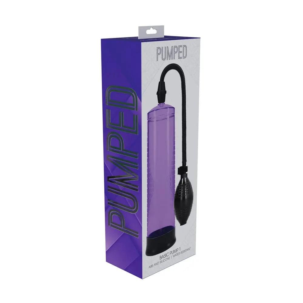 PUMPED Basic Pump 1 -  -  Penis Pump Shots Toys Discreet Intimate Essentials.