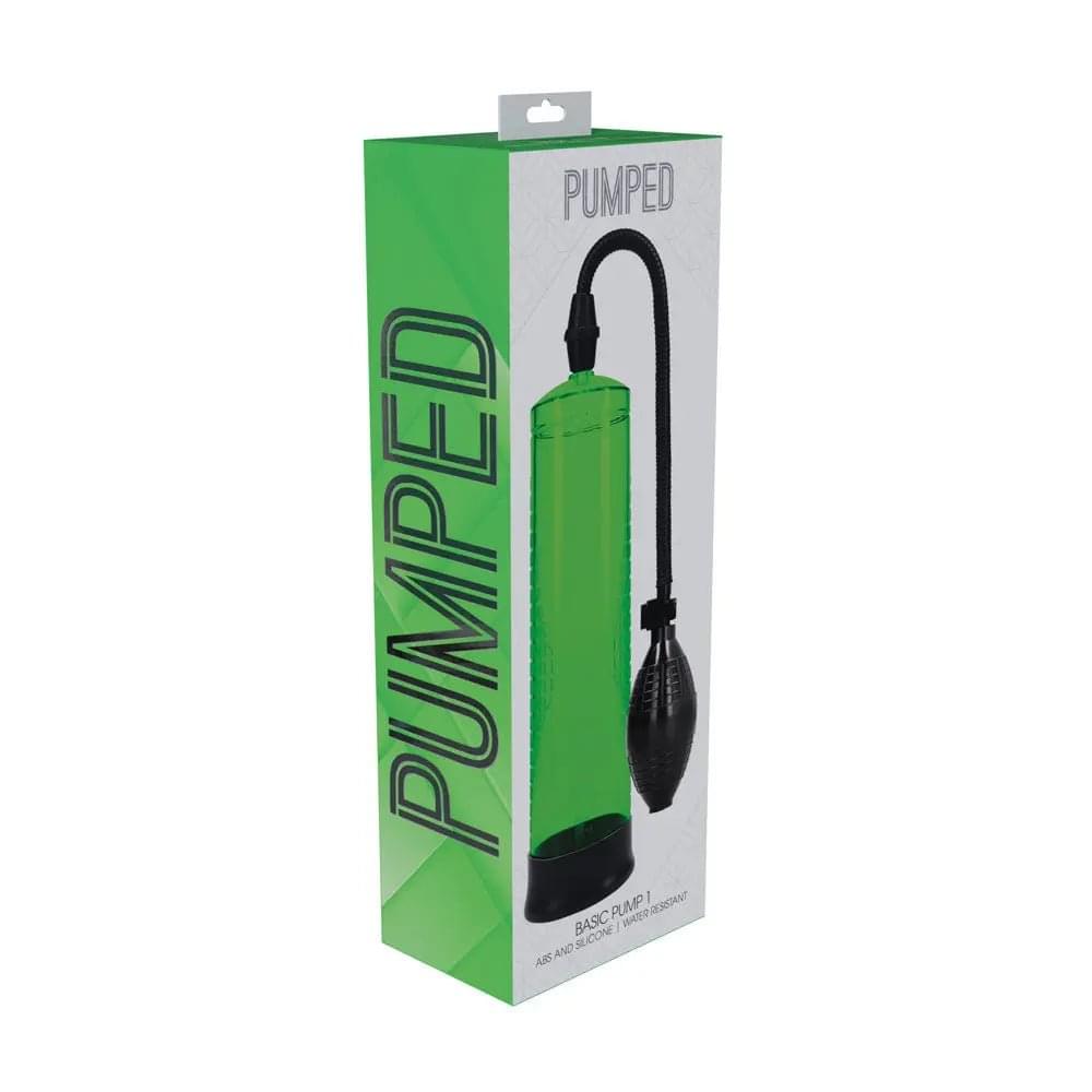 PUMPED Basic Pump 1 -  -  Penis Pump Shots Toys Discreet Intimate Essentials.
