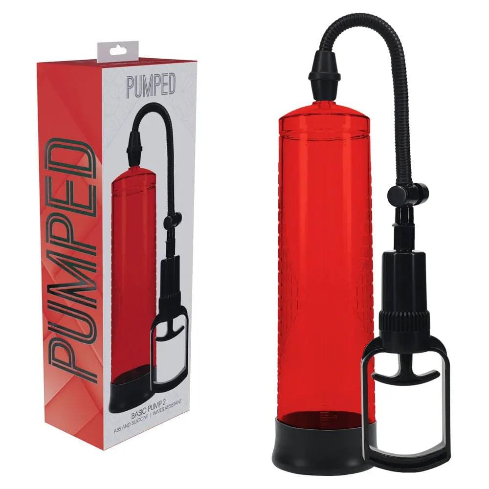 PUMPED Basic Pump 2 -  -  Penis Pump Shots Toys Discreet Intimate Essentials.