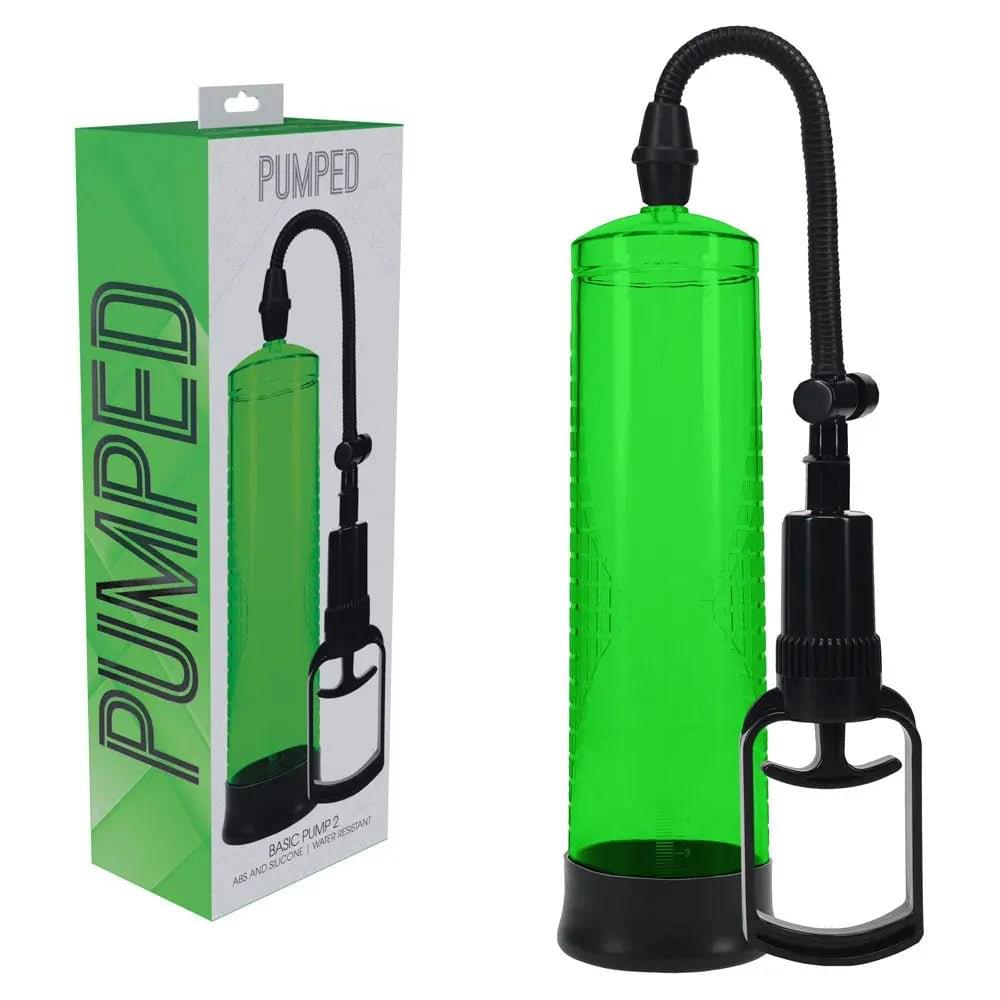 PUMPED Basic Pump 2 -  -  Penis Pump Shots Toys Discreet Intimate Essentials.