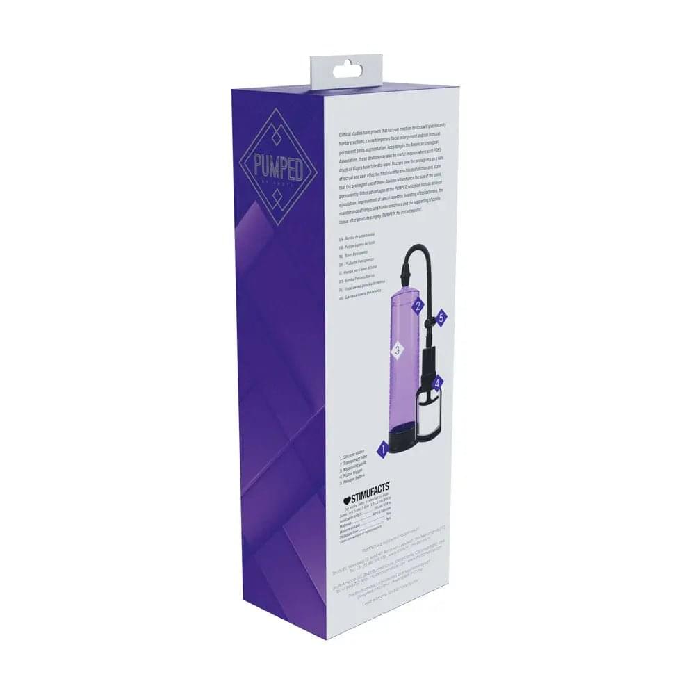 PUMPED Basic Pump 2 -  -  Penis Pump Shots Toys Discreet Intimate Essentials.