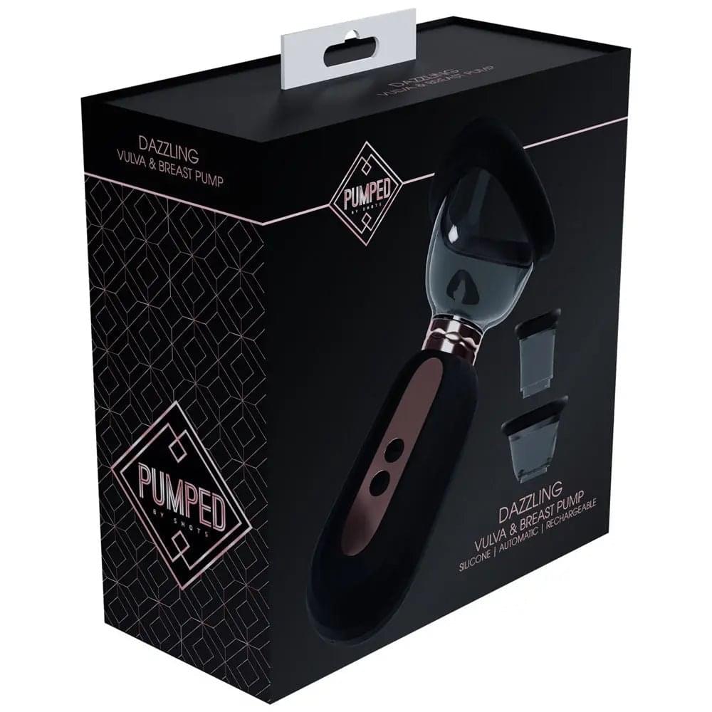 PUMPED Dazzling Auto Ladies Pump -  -  USB Rechargeable Ladies Pump Shots Toys Discreet Intimate Essentials.