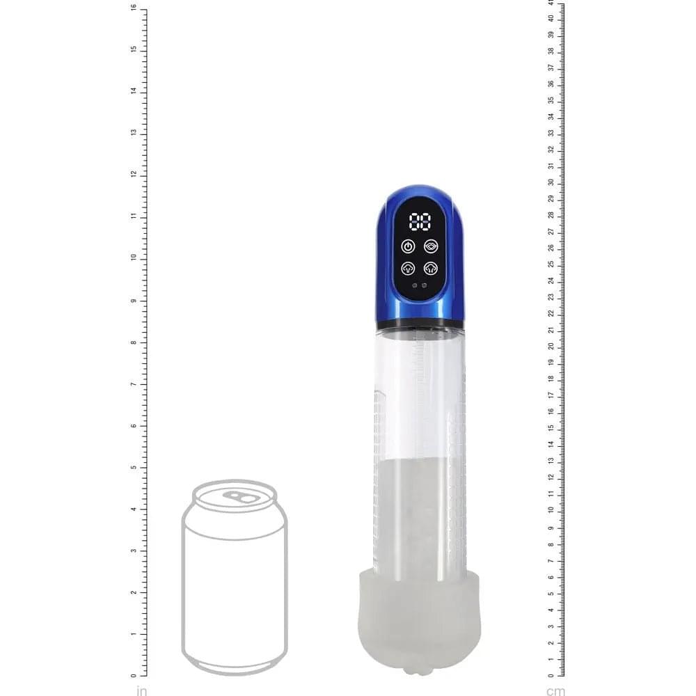 PUMPED Engage Automatic Penis Pump -  - Metallic  USB Rechargeable Auto Penis Pump Shots Toys Discreet Intimate Essentials.