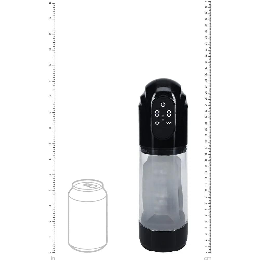 PUMPED TechnoThrust Auto Masturbator - /Clear USB Rechargeable Auto Maturbator Shots Toys Discreet Intimate Essentials.