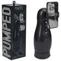 PUMPED Virtuo - Gunmetal - Gunmetal Grey/Clear USB Rechargeable Sucking And Vibrating Auto Masturbator Shots Toys Discreet Intimate Essentials.
