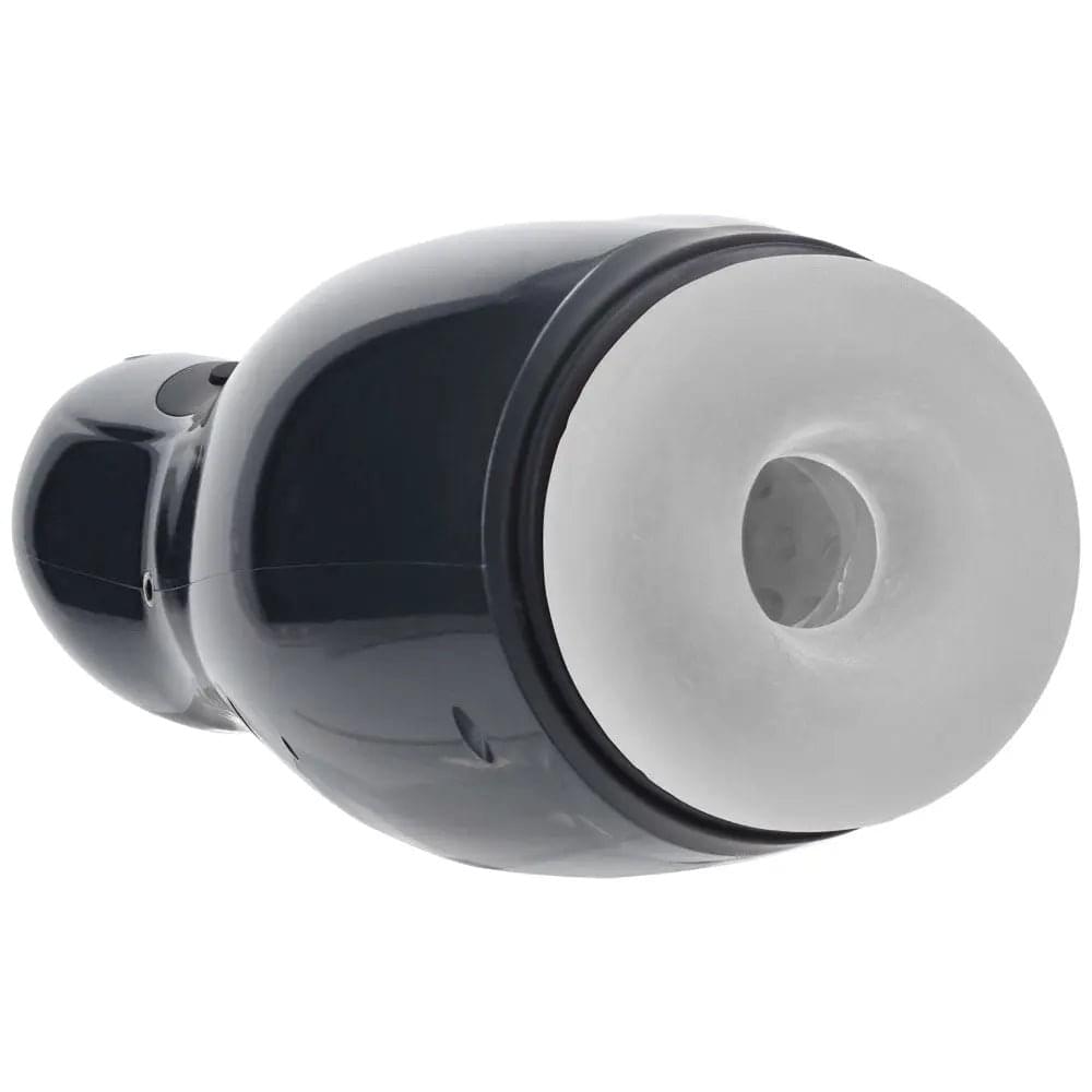PUMPED Virtuo - Gunmetal - Gunmetal Grey/Clear USB Rechargeable Sucking And Vibrating Auto Masturbator Shots Toys Discreet Intimate Essentials.