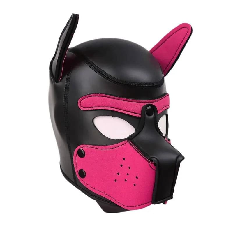 Puppy Play Mask Pink Daytona Discreet Intimate Essentials.