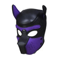 Puppy Play Mask Purple Daytona Discreet Intimate Essentials.