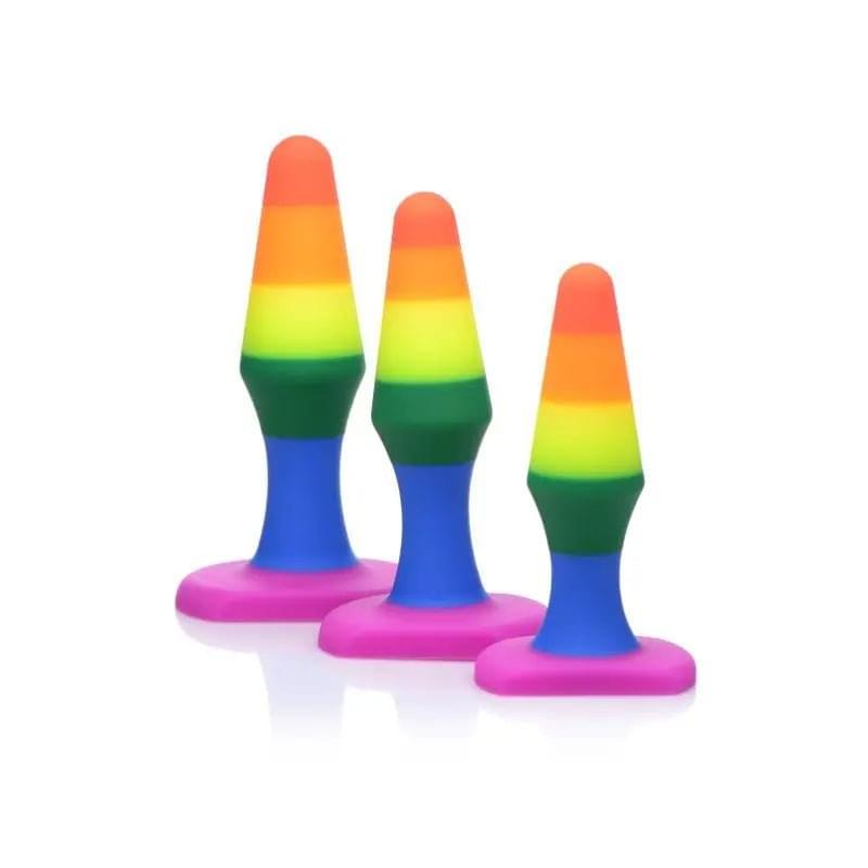 Rainbow Ready Anal Trainer Set Frisky Discreet Intimate Essentials.