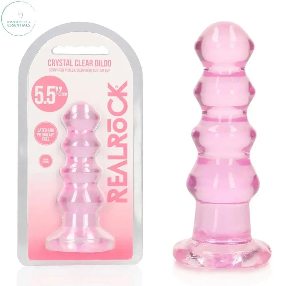 REALROCK 14 cm Curvy Anal Plug -  -  14 cm (4.5'') Butt Plug Shots Toys Discreet Intimate Essentials.