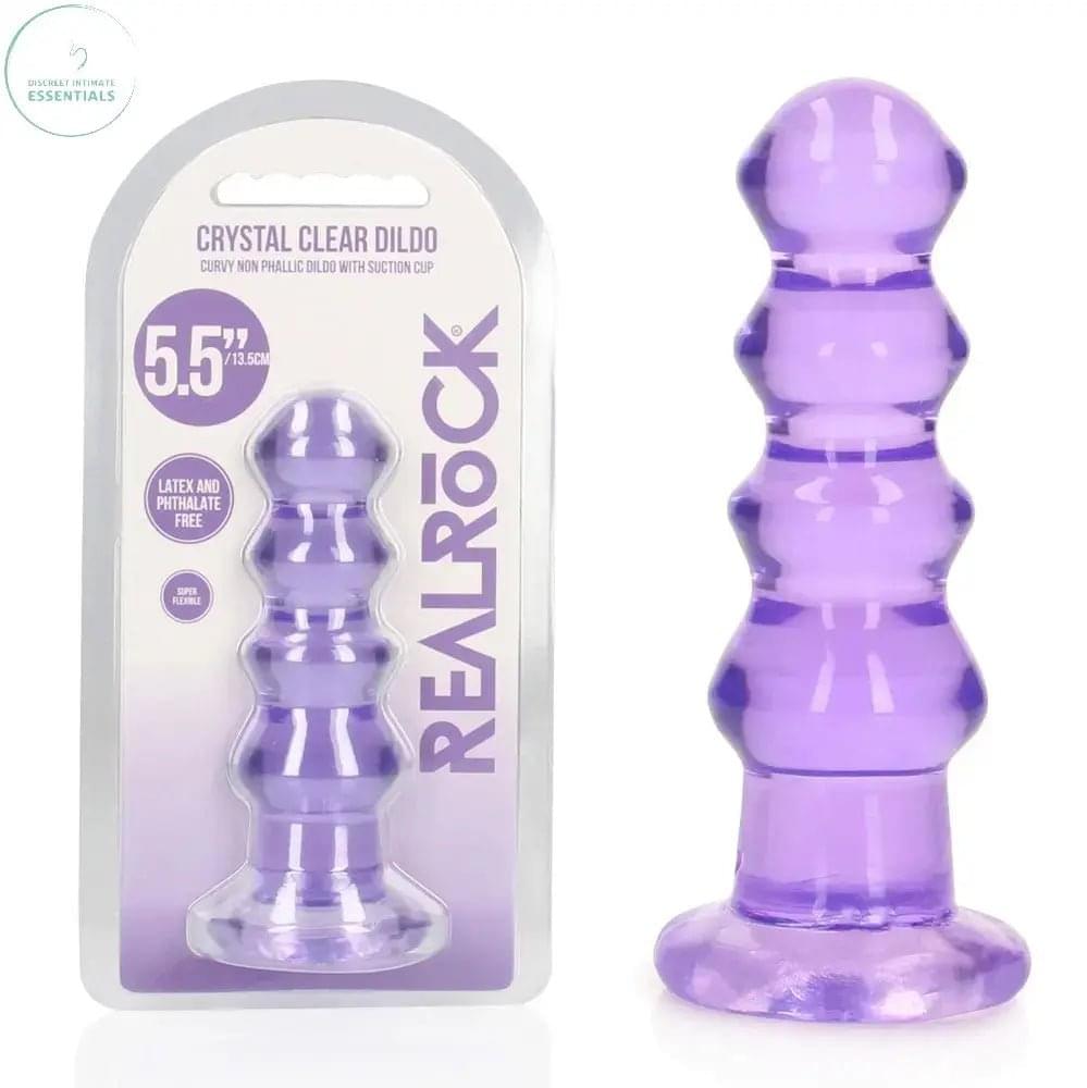 REALROCK 14 cm Curvy Anal Plug -  -  14 cm (4.5'') Butt Plug Shots Toys Discreet Intimate Essentials.