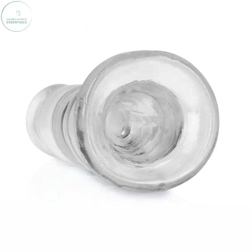 REALROCK 14 cm Curvy Anal Plug - Transparent -  14 cm (4.5'') Butt Plug Shots Toys Discreet Intimate Essentials.