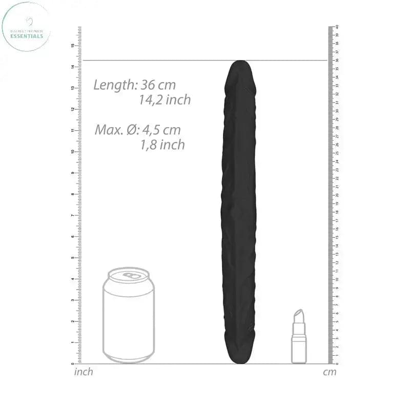 REALROCK 14'' Double Dildo -  36 cm Double Dong Shots Toys Discreet Intimate Essentials.