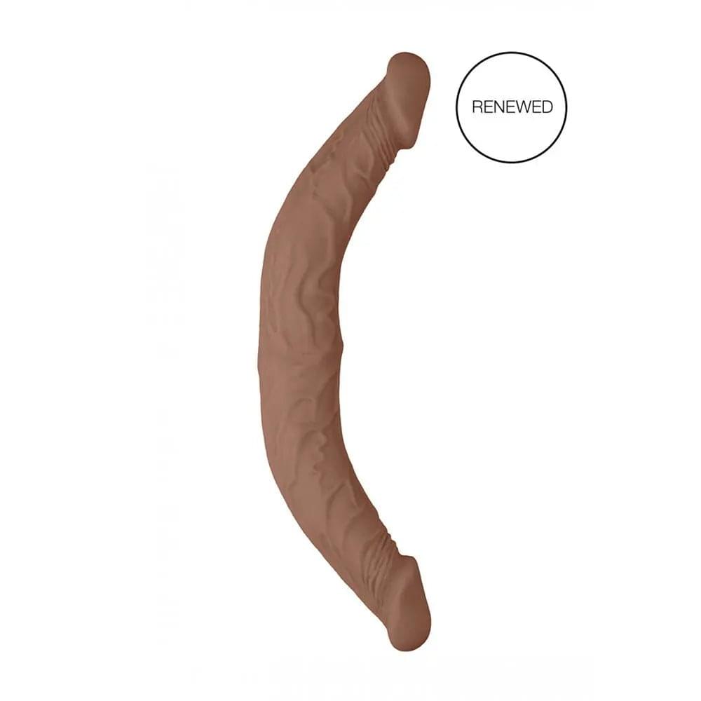 REALROCK 14'' Double Dildo - Tan 36 cm Double Dong Shots Toys Discreet Intimate Essentials.